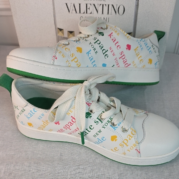 Kate Spade Nixie Sneakers Sz 8B - Picture 7 of 8